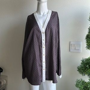 LEYLA WOMAN SHIRT TOP BLOUSE SIZE 2X NWOT